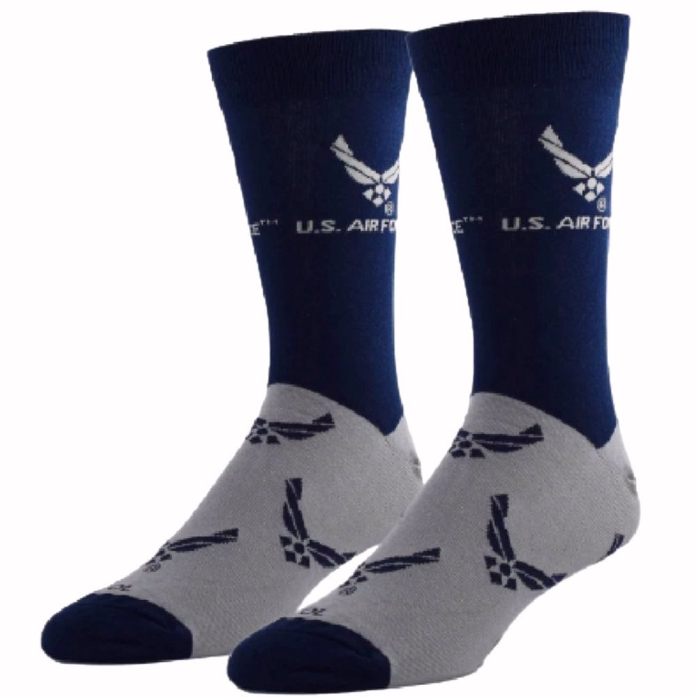 U.S. Air Force Athletic Crew Socks - NEW Fast Ship